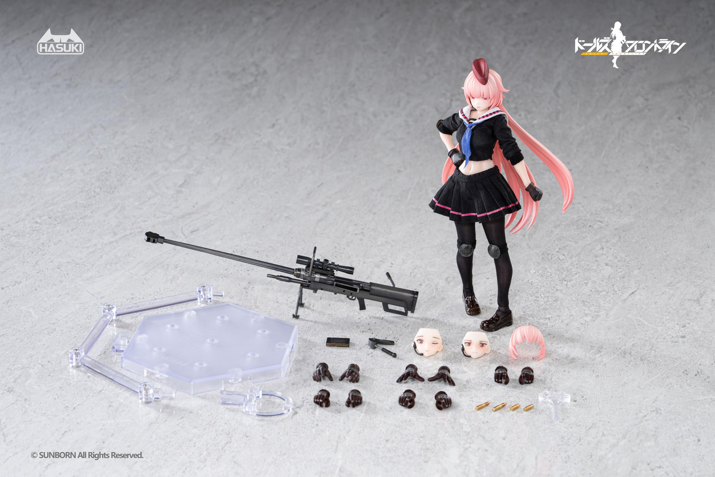 pocket art Series PA011 Girls' Frontline NTW-20 1/12 Action Figure