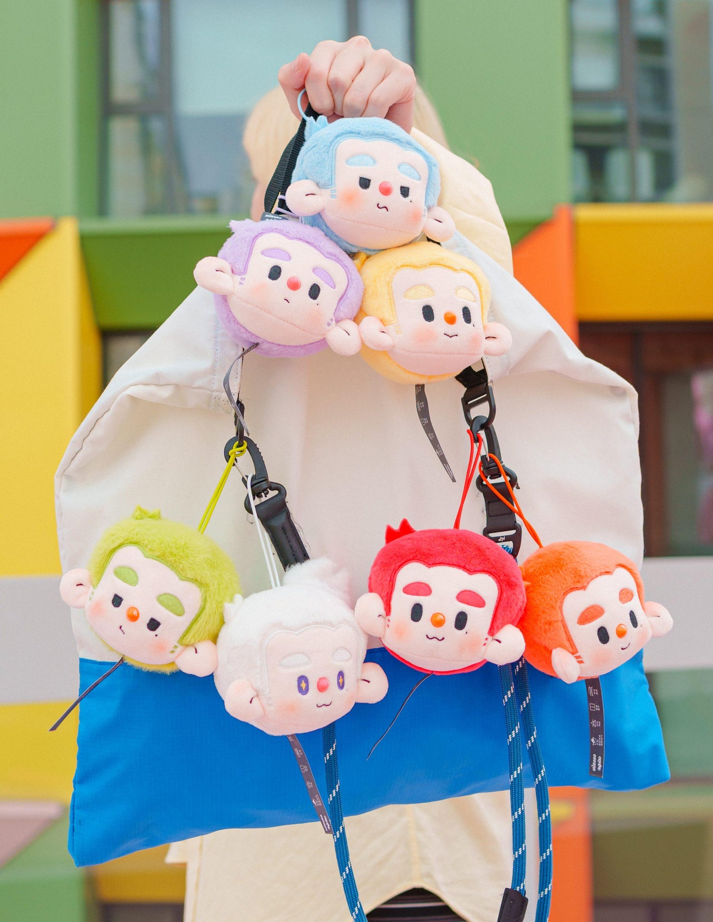 (Blind Box) HUROBO RAINBOW CELEBRATION Plush Pendant