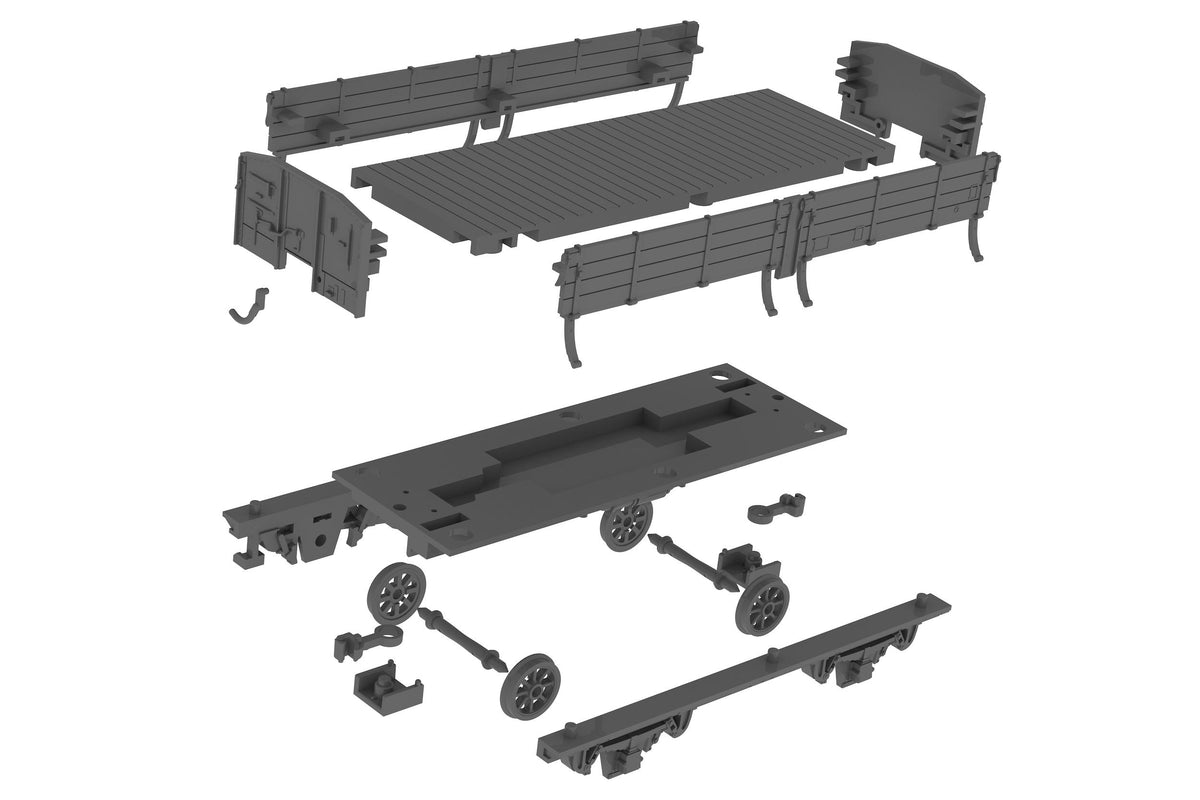 (Model Kits) freight car(type Tom)