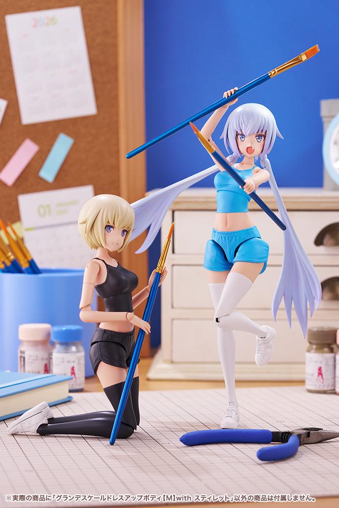 (Model Kits) SOUSAISHOJOTEIEN GRANDE SCALE DRESS UP BODY (M) with STYLET
