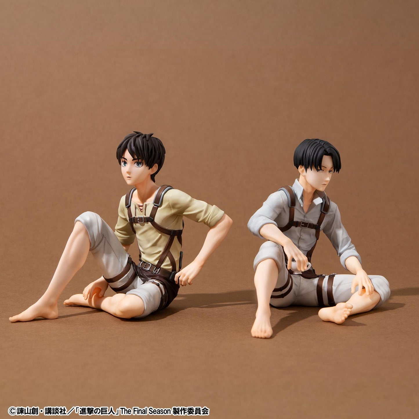 G.E.M. Series Attack on Titan Palm size Ellen / Squad Captain Levi set