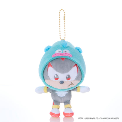 SONIC&FRIENDS Sanrio characters Mascot Shadow×Hangyodon