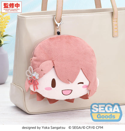 fuwa petit "HATSUNE MIKU: COLORFUL STAGE!" Face Pouch with Reel "Minori Hanasato"
