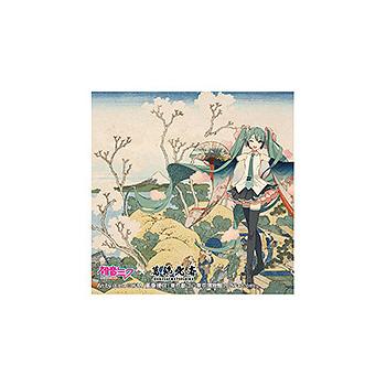 Hatsune Miku x Katsushika Hokusai iXima Sticker Shinagawa Gotenyama on the Tokaido