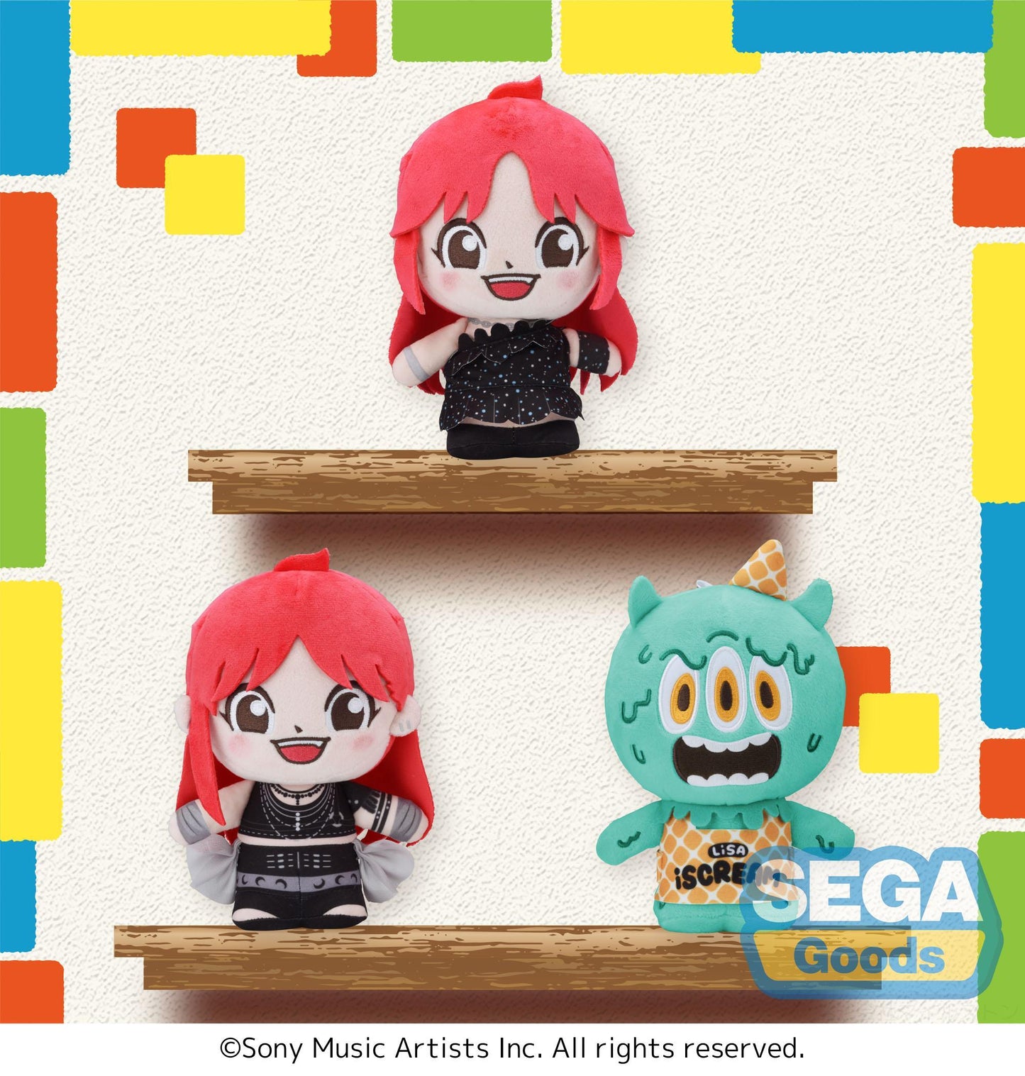 moipon "LiSA" Plush -LANDER / ASiA TOUR / i SCREAM- (EX)