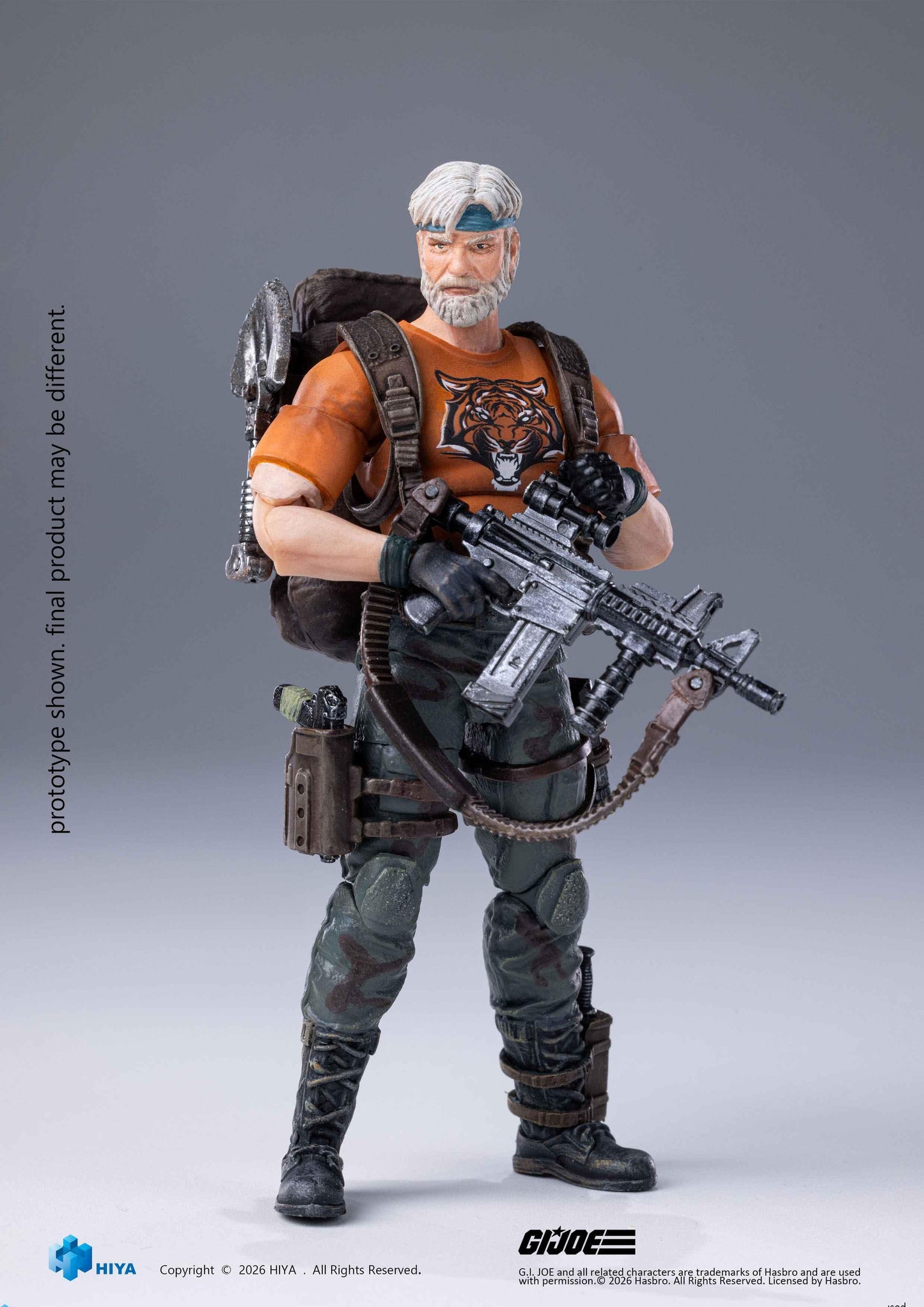 HIYA Exquisite Mini Series 1/18 Scale 4.3 Inch G.I.Joe Outback Tiger Force Version Action Figure