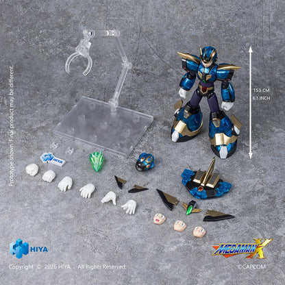 HIYA Exquisite Basic Series None Scale 6.1 Inch Mega Man X series X Ultimate Armor Version Action Figure