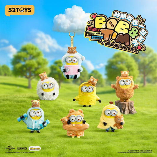 (Blind box) Bob & Tim – Best Buddies Forever Series Vinyl Plush Keychain Blind Box