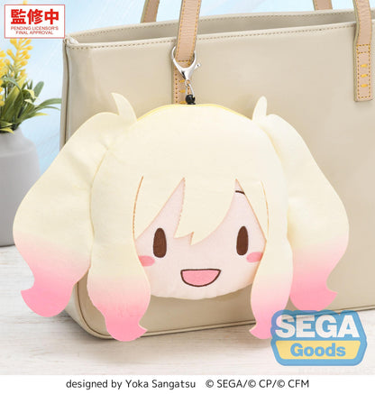 fuwa petit "HATSUNE MIKU: COLORFUL STAGE!" Face Pouch with Reel "Saki Tenma"