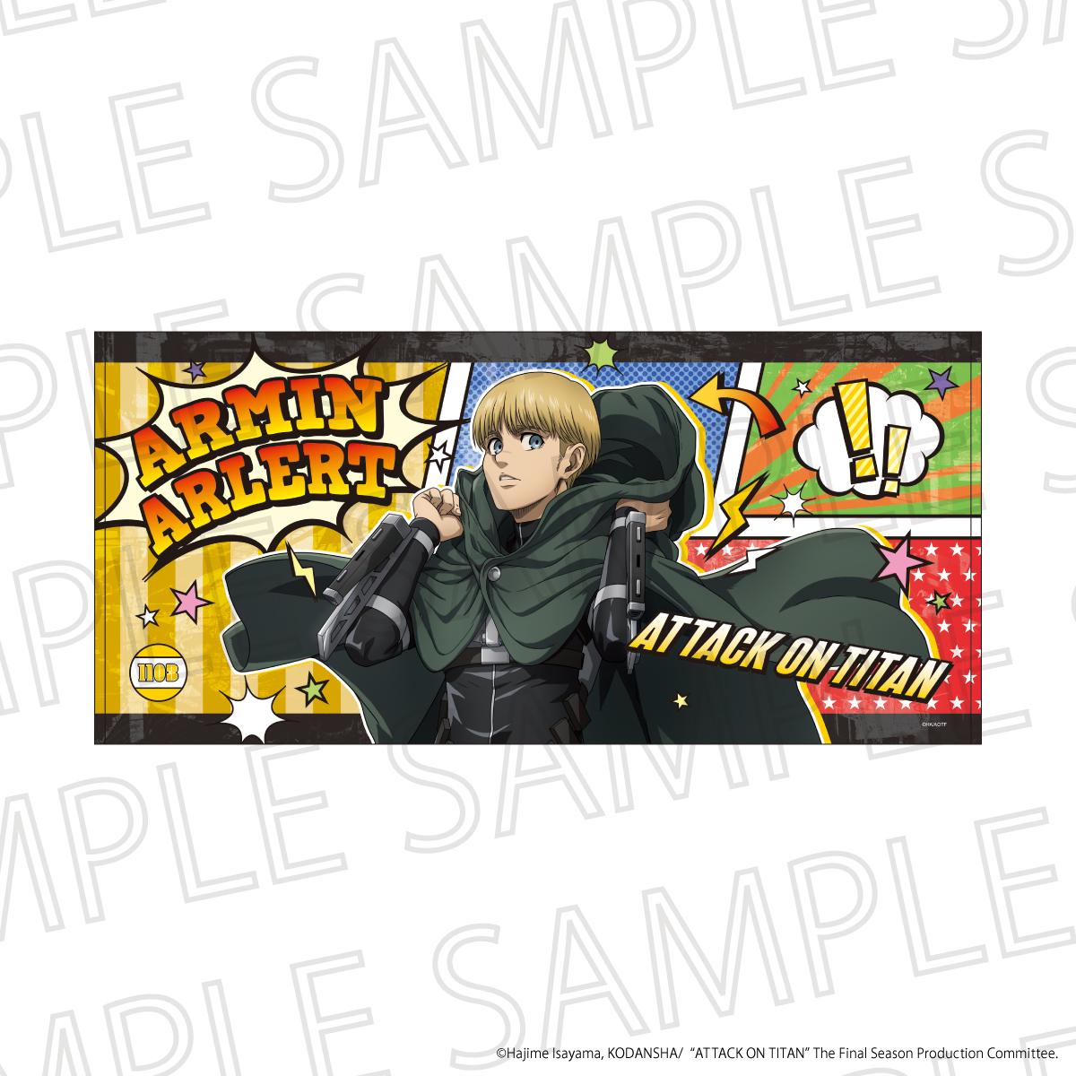 TV Anime "Attack on Titan" The Final SeasonBIG Towel - Armin Arlert