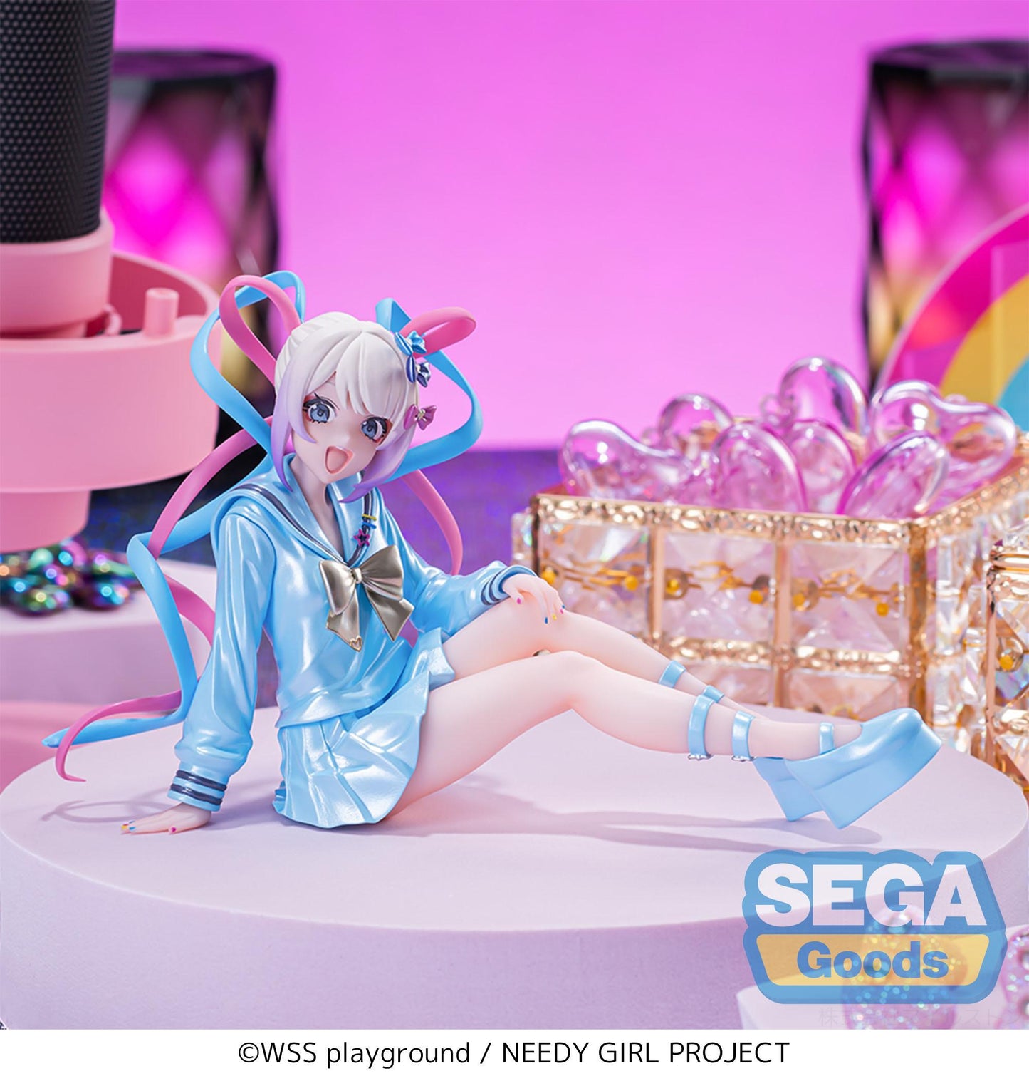 Anime "NEEDY GIRL OVERDOSE" PM Perching Figure "OMGkawaiiAngel"