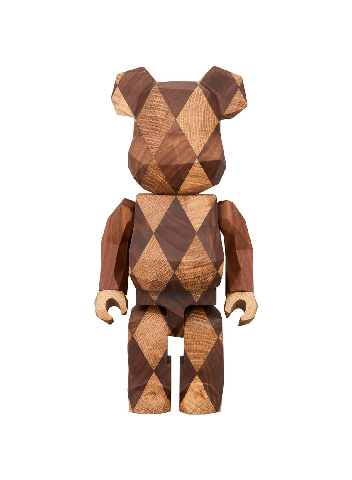 BE@RBRICK Karimoku fragmentdesign polygon - LATTICE PATTERN 400% [50% deposit required]