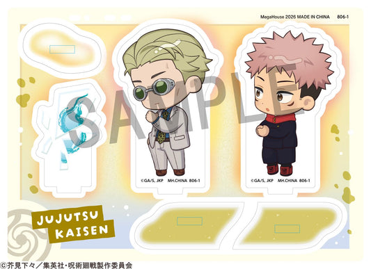 Acrylic Stand Buddycolle Anime Jujutsu Kaisen 5th Anniversary D Kento Nanami, Yuji Itadori