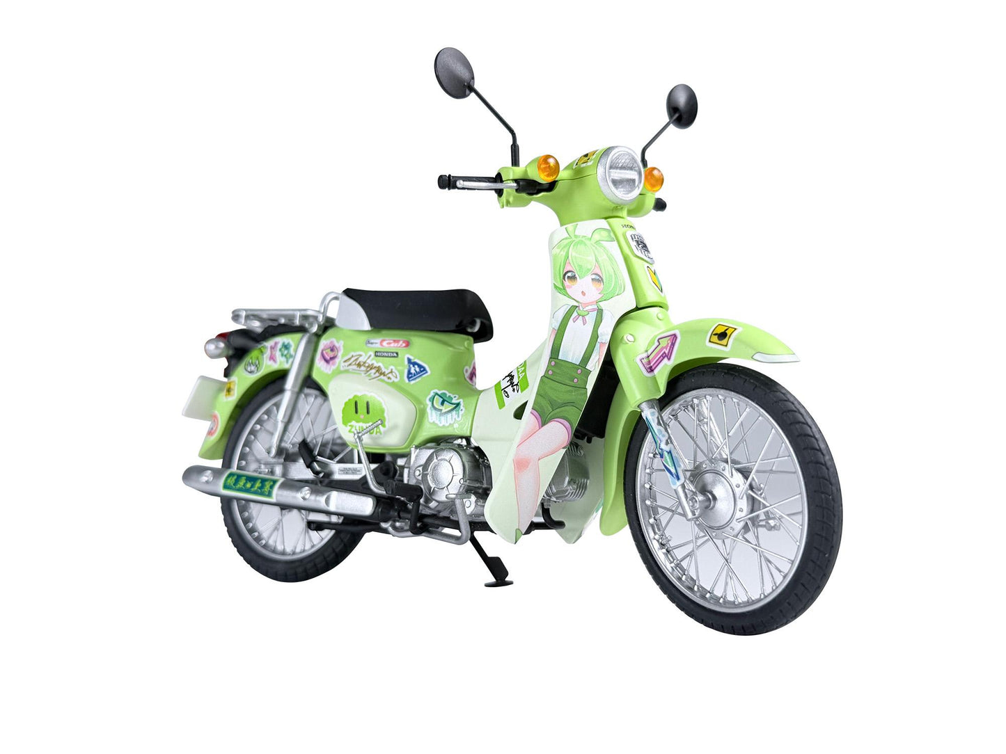 Tohoku Zunko/Zundamon Project 1/12 HONDA Super Cub (Zundamon Edition)