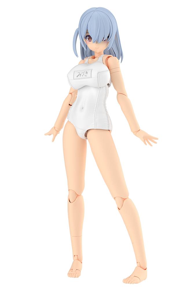 (Model Kits) FRAME ARMS GIRL MIZUKI School Swimsuits White Ver.