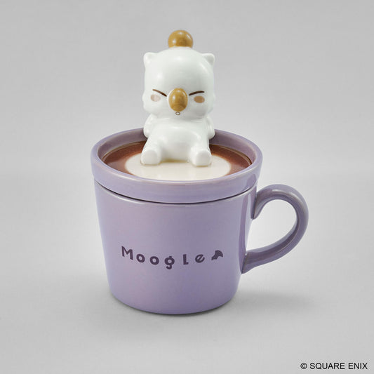 FINAL FANTASY Latte Art Figure Mug - MOOGLE