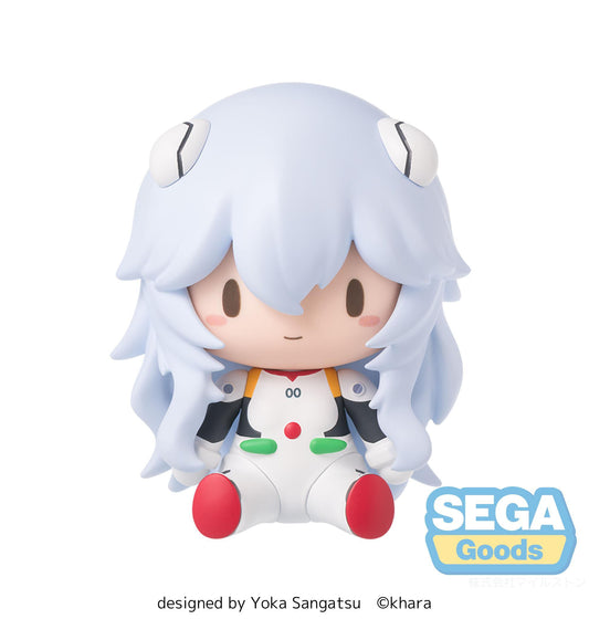 fuwa petit "EVANGELION: 3.0+1.0 Thrice Upon a Time" Chibi Figure "Rei" Long Hair