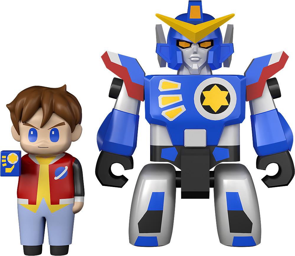 The Brave Fighter of Legend Da-Garn BRICKROID Da-Garn & Seiji Takasugi Set