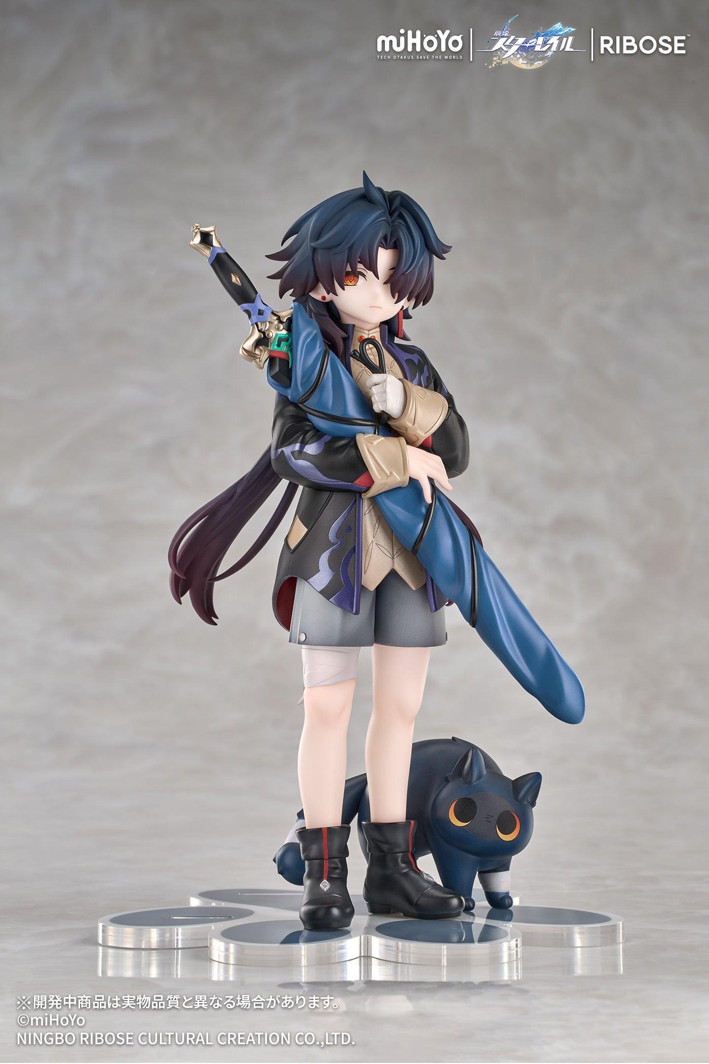 RISE UP+ Honkai: Star Rail Chibi Cat Series Figure Blade Ver. Non Scale Figure
