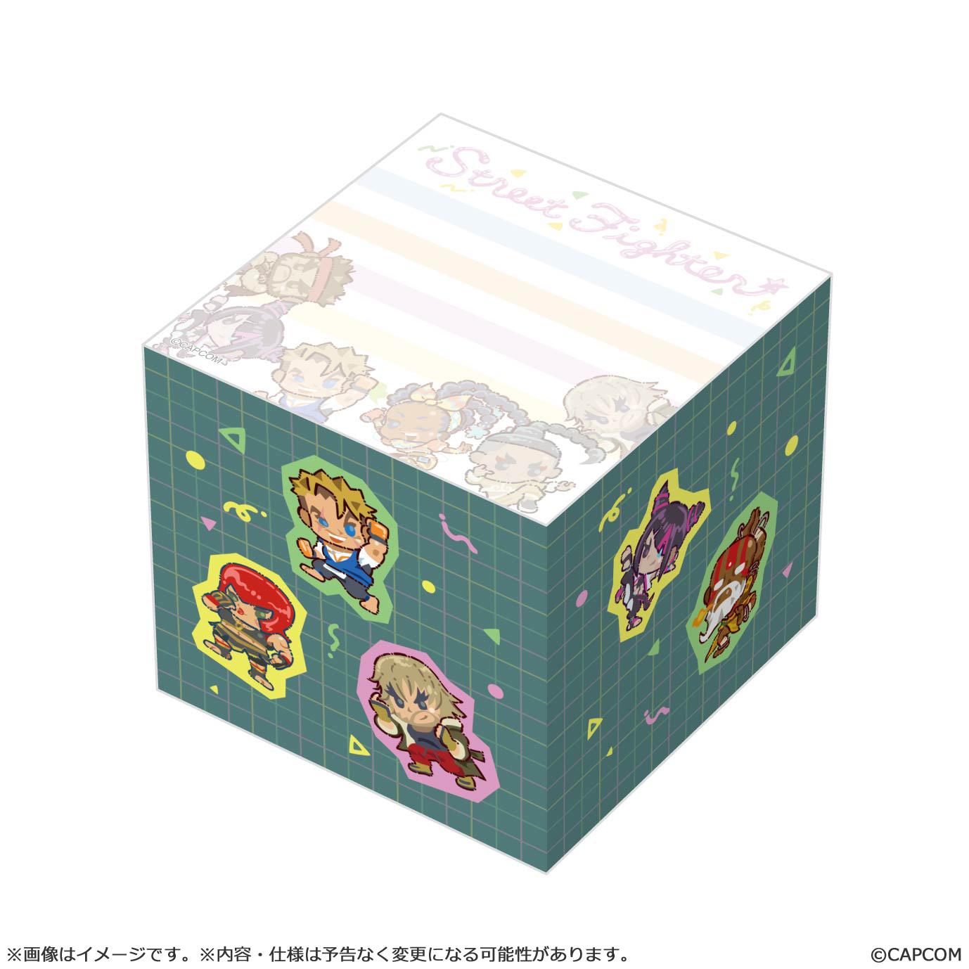 STREET FIGHTER VI Street Fighter 6 Memo block CHIBI STYLE