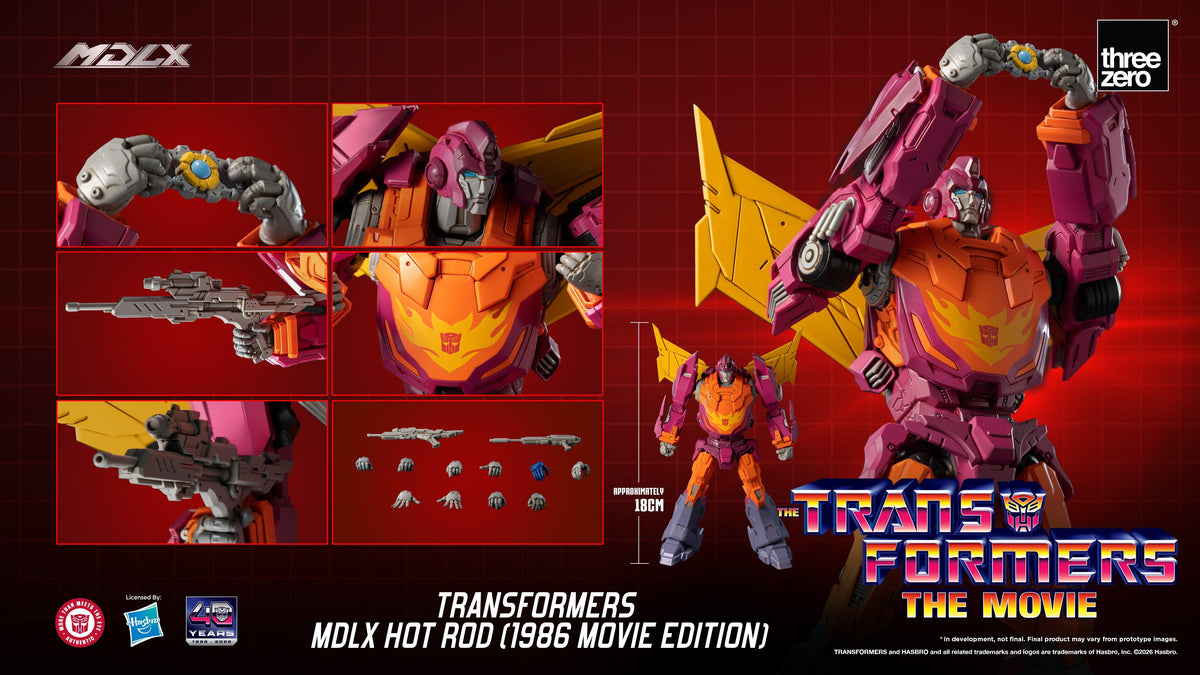 Transformers MDLX Hot Rod (1986 Movie Edition)