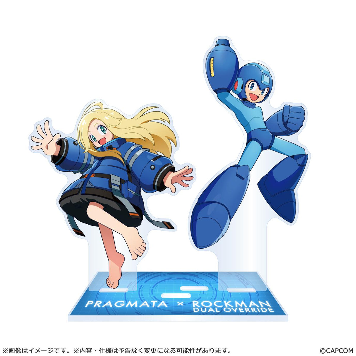 PRAGMATA × Mega Man: Dual Override Acrylic Stand