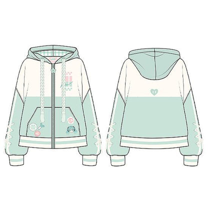 Character Vocal Series 01: Hatsune Miku Hatsune Miku Miku Hug Series Hoodie: Flower Ver.
