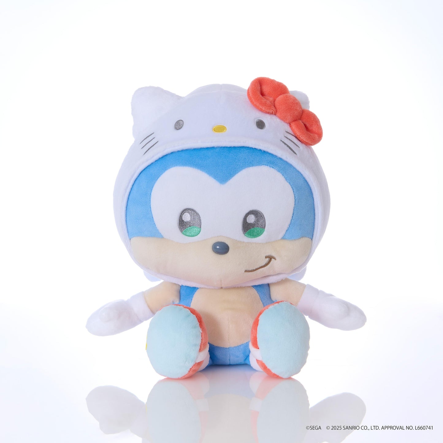 SONIC&FRIENDS Sanrio characters Plush M size Sonic×Hello Kitty
