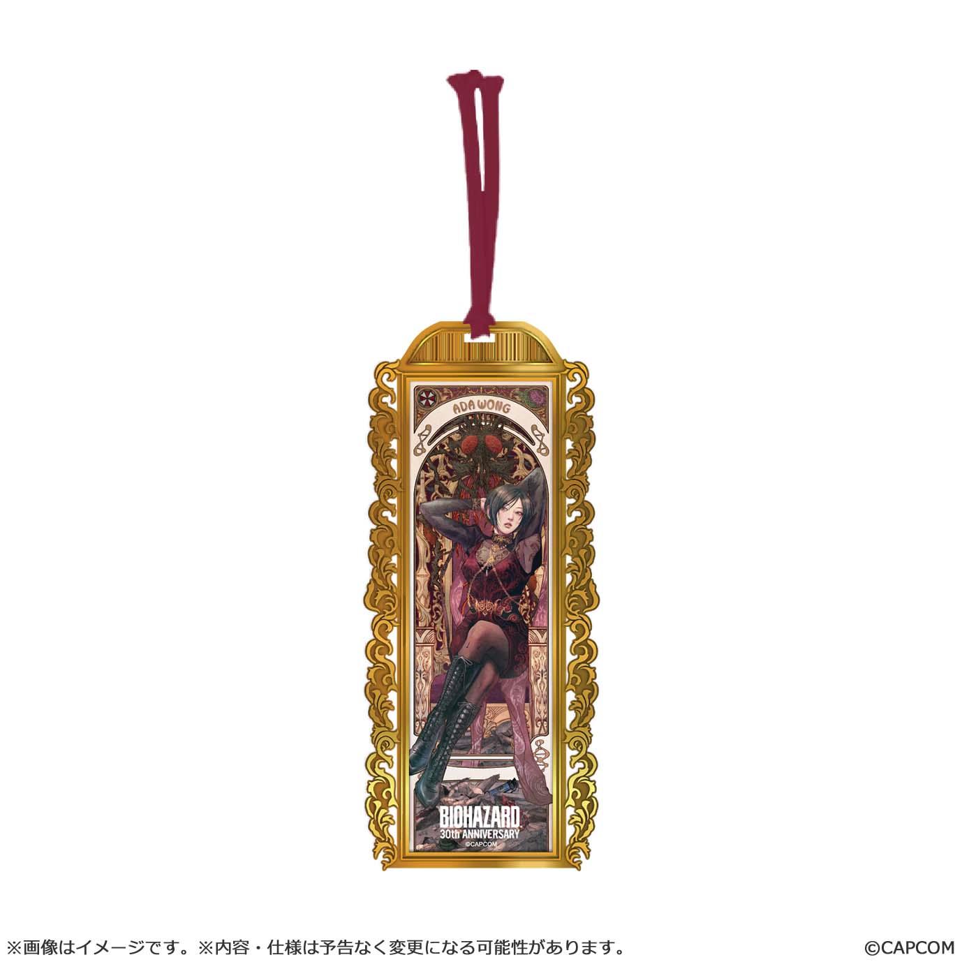 Resident Evil 4 BIOHAZARD 30th Metal Bookmark Ada