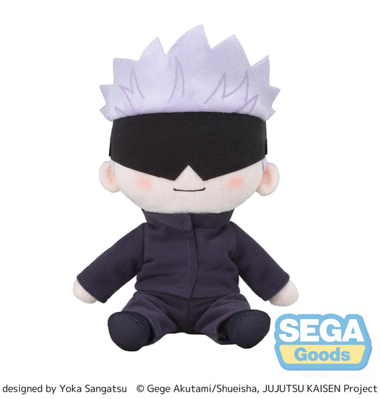 fuwa petit Anime "Jujutsu Kaisen" 5th Anniversary "Satoru Gojo" Plush (M)