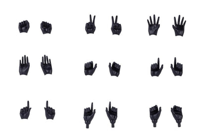 (Model Kits) MEGAMI DEVICE M.S.G 09 HAND SET SKIN COLOR BLACK