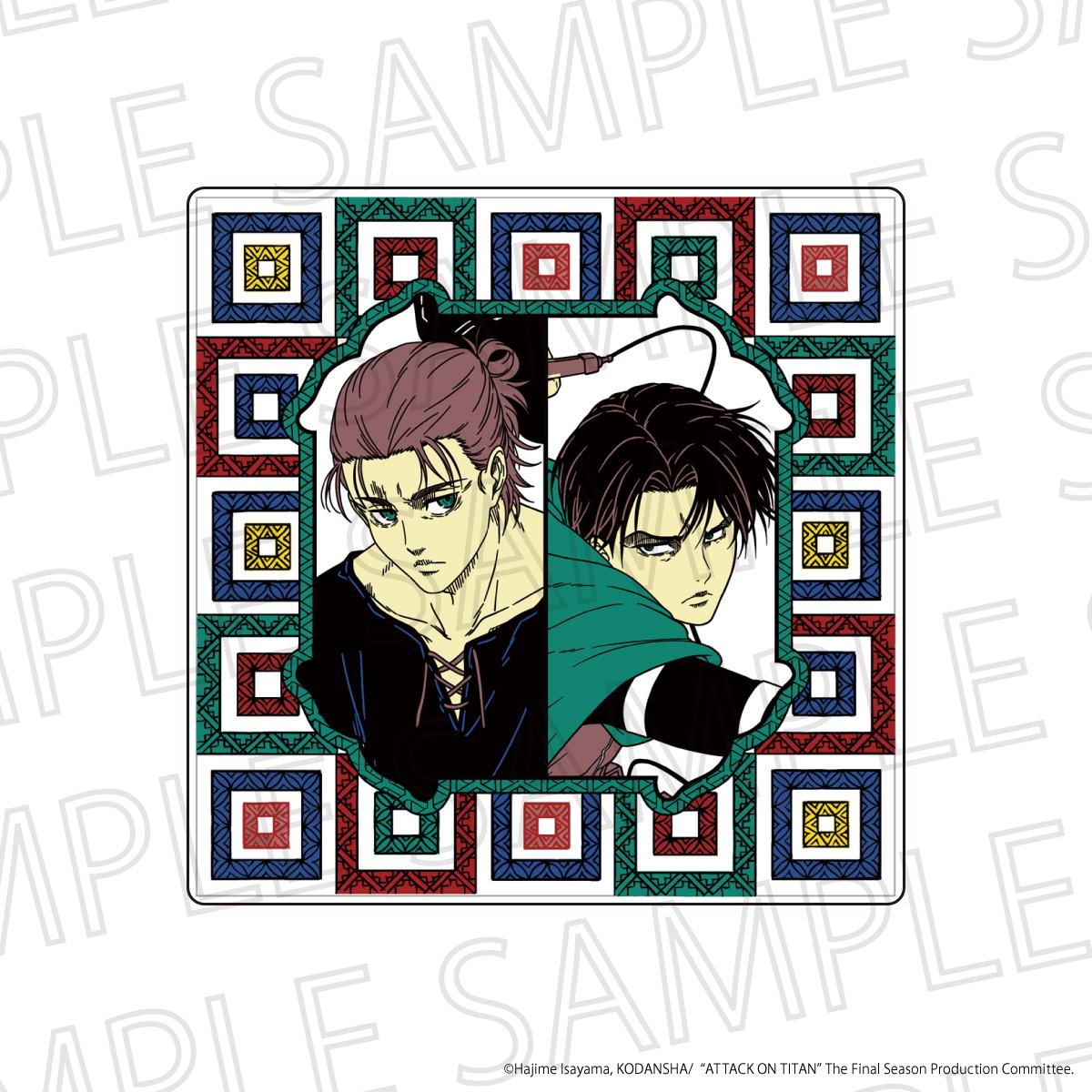 TV Anime "Attack on Titan" The Final SeasonKutaniyaki Art Tile
