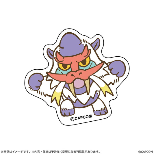 MONSTER HUNTER CHIBI STYLE Die-cut Sticker: Blangonga