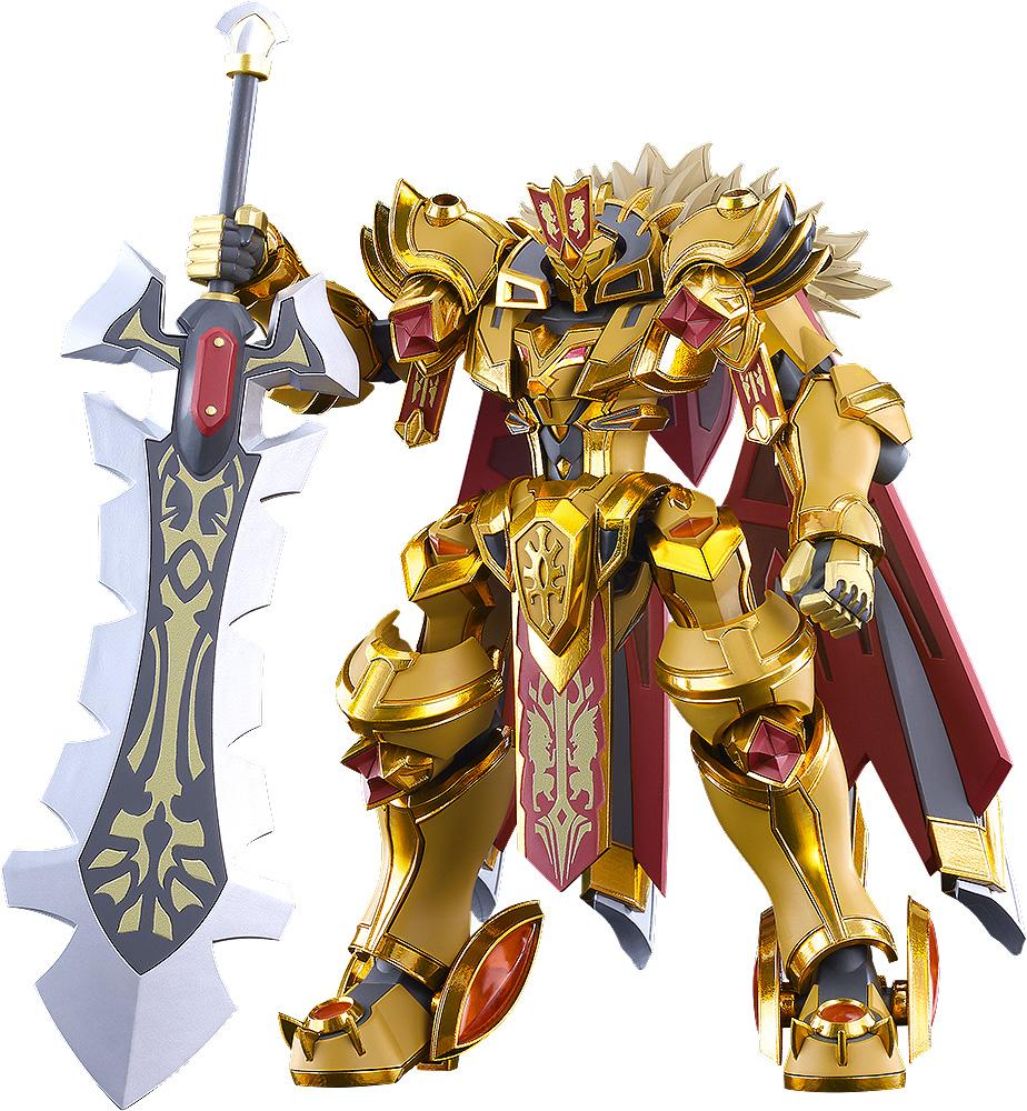 (Model Kits) Knight's & Magic MODEROID Goldleo: ROYAL METALLIC Ver.
