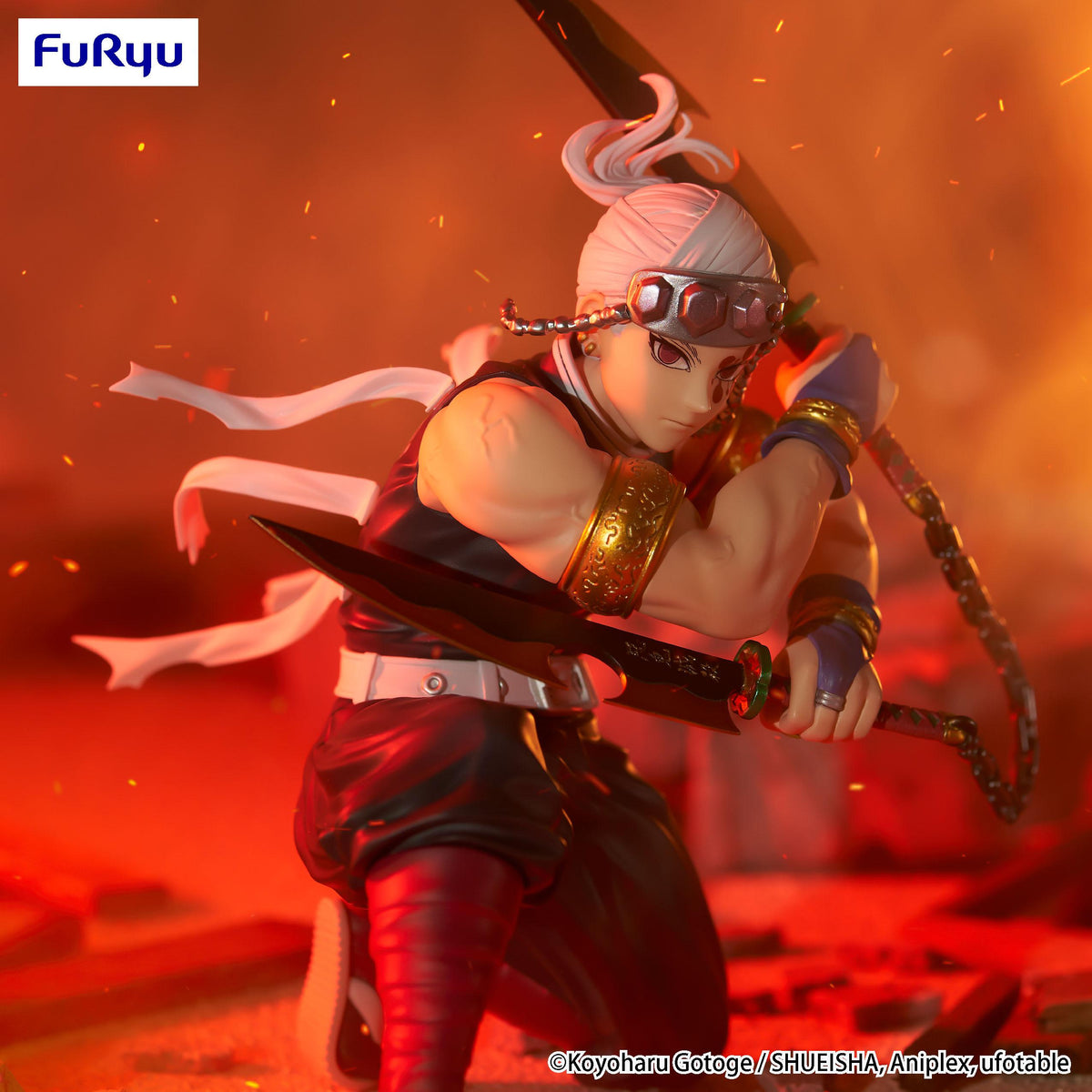 Demon Slayer: Kimetsu no Yaiba Noodle Stopper Figure -Uzui Tengen- (Rerun)