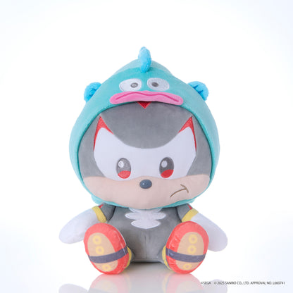 SONIC&FRIENDS Sanrio characters Plush M size Shadow×Hangyodon