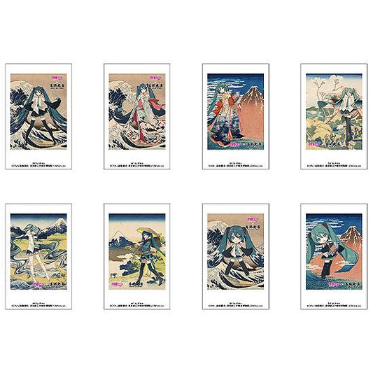 (Blind Box) Hokusai Katsushika x Hatsune Miku by iXima Instant Photo Card (Rerun)