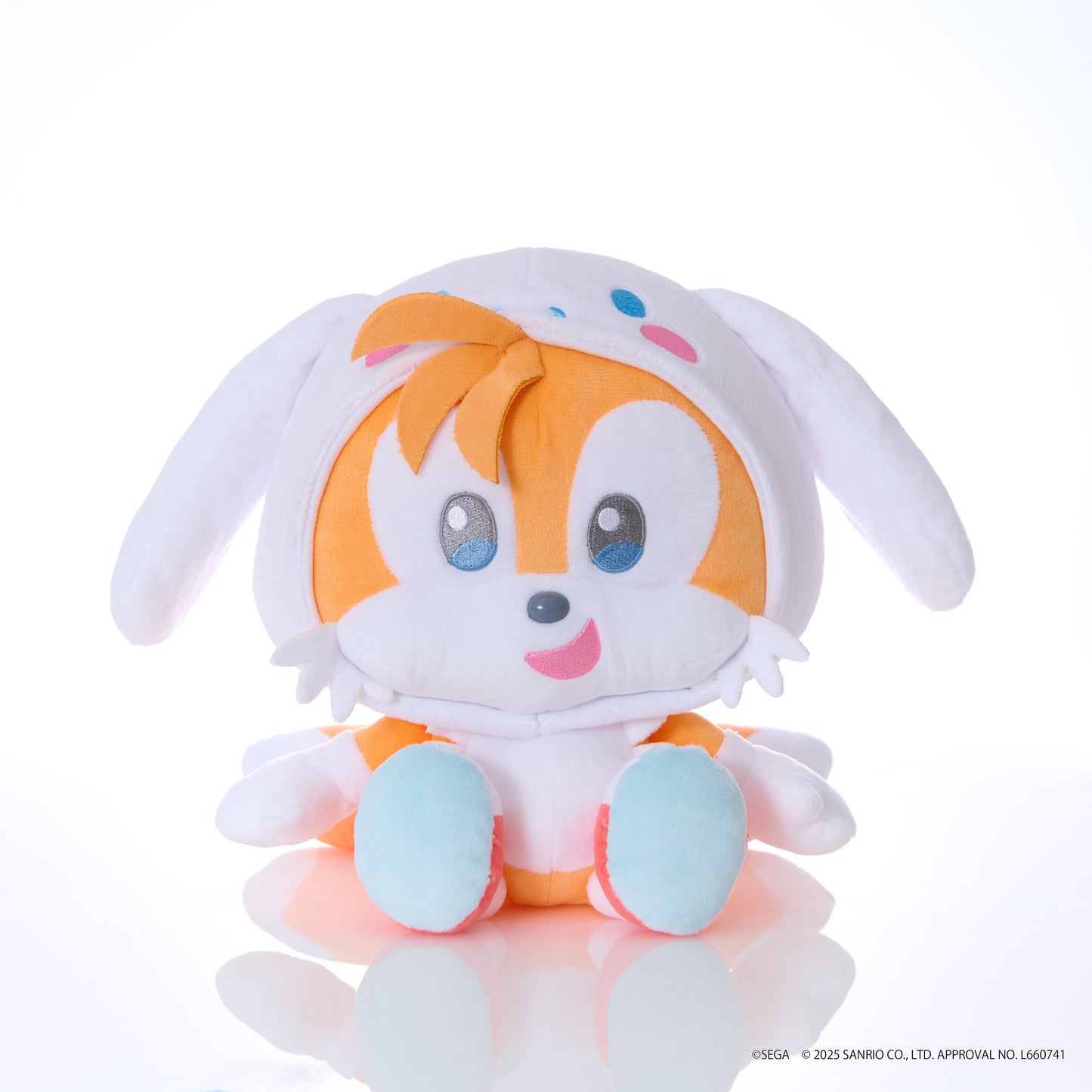 SONIC&FRIENDS Sanrio characters Plush M size Tails×Cinnamoroll