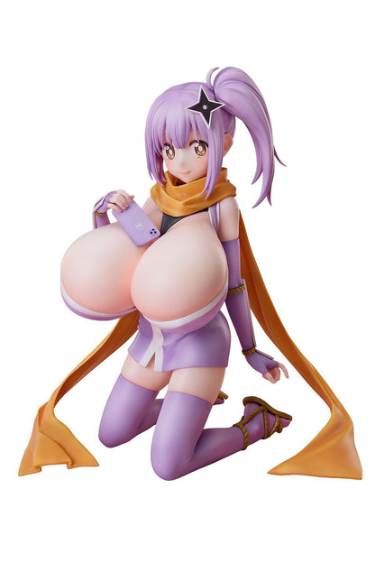 A Ninja and an Assassin Under One Roof Diecut Sticker Satoko Kusagakure Huge‑Breasted Ver. 1/4 Complete Figure