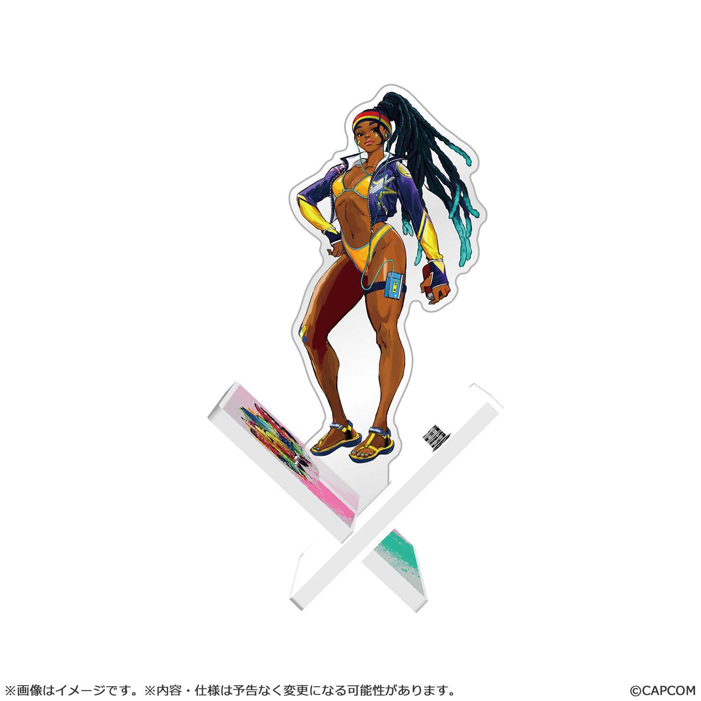 STREET FIGHTER VI Street Fighter 6 batten acrylic stand KIMBERLY Outfit 4
