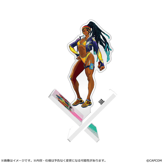 STREET FIGHTER VI Street Fighter 6 batten acrylic stand KIMBERLY Outfit 4