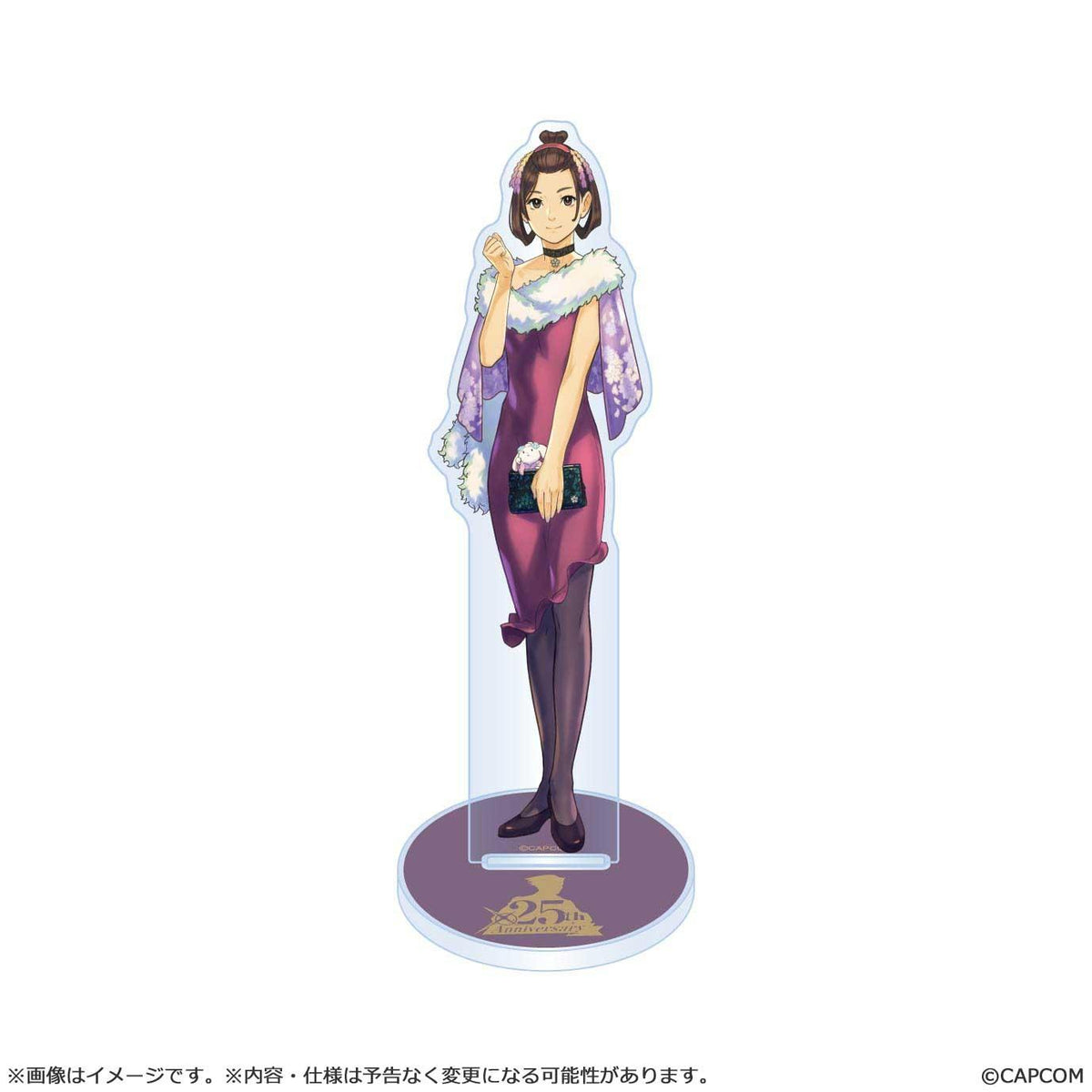 The Great Ace Attorney "Ace Attorney 25th Anniversary"-Main Visual acrylic stand Susato Mikotoba