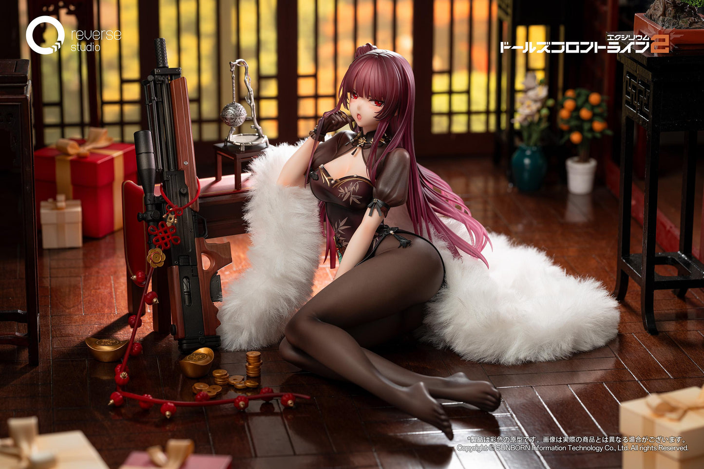 Girls Frontline 2: Exilium Makiatto: Embroidered Bamboo, Blooming Shadows Ver. 1/6 Scale Figure