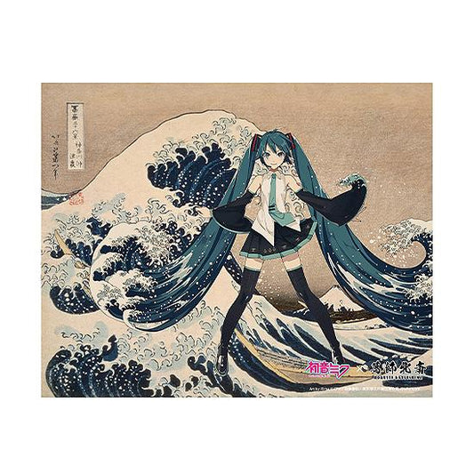 Hokusai Katsushika x Hatsune Miku by iXima Canvas Art The Great Wave off Kanagawa (Rerun)