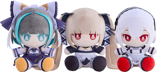 Azur Lane Cheshire & Formidable & Sirius Punipuni Plushie Set