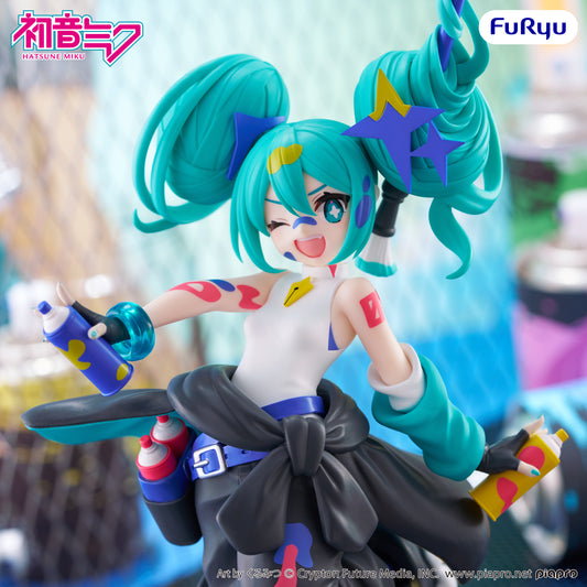 Hatsune Miku Muchute Figure -Paint Girl Another Color ver.-