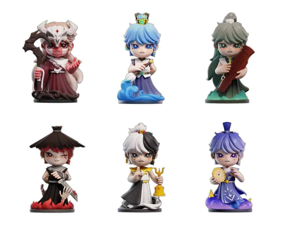 Huozai Wusheng Group Portrait Series Figurines (Set of 6 figures)