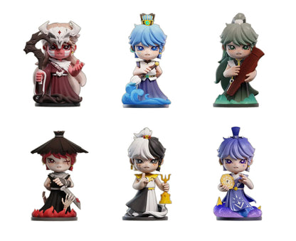 Huozai Wusheng Group Portrait Series Figurines (Set of 6 figures)