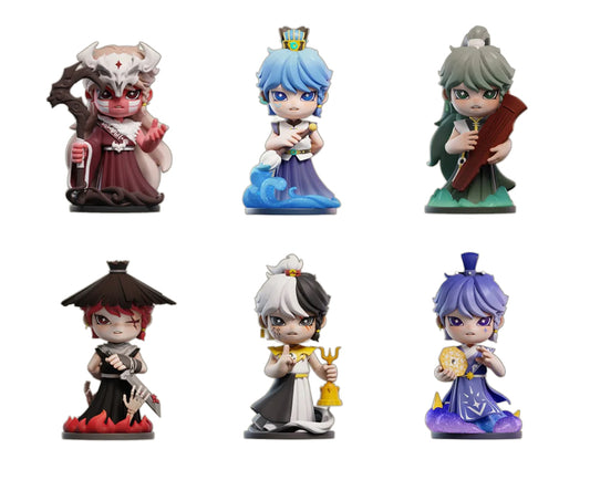 Huozai Wusheng Group Portrait Series Figurines (Set of 6 figures)