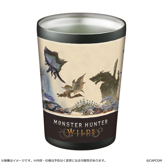 Monster Hunter Wilds Monster Size Comparison Stainless steel tumbler